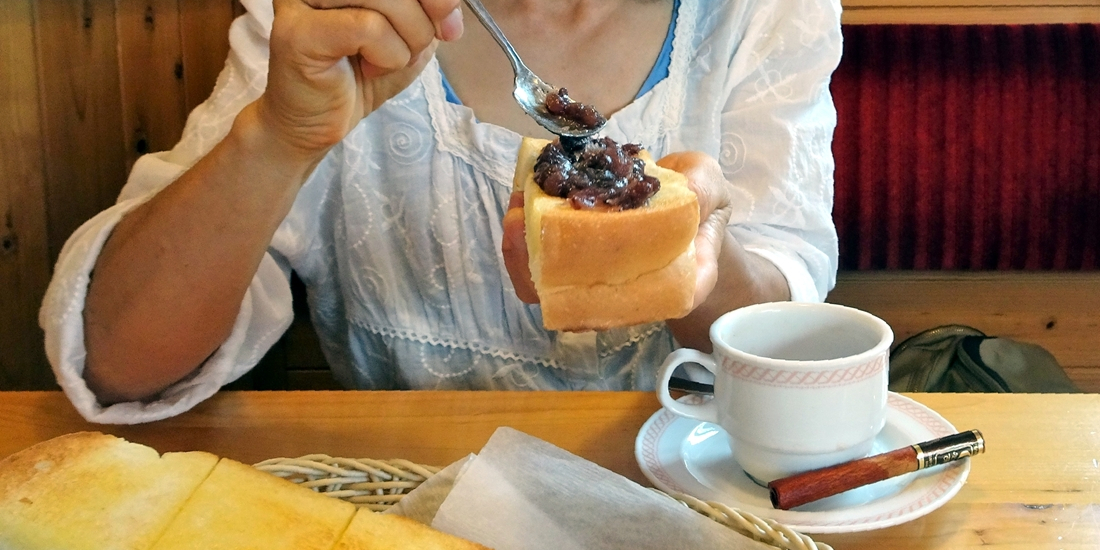 小倉トーストはコーヒーと相性抜群!
