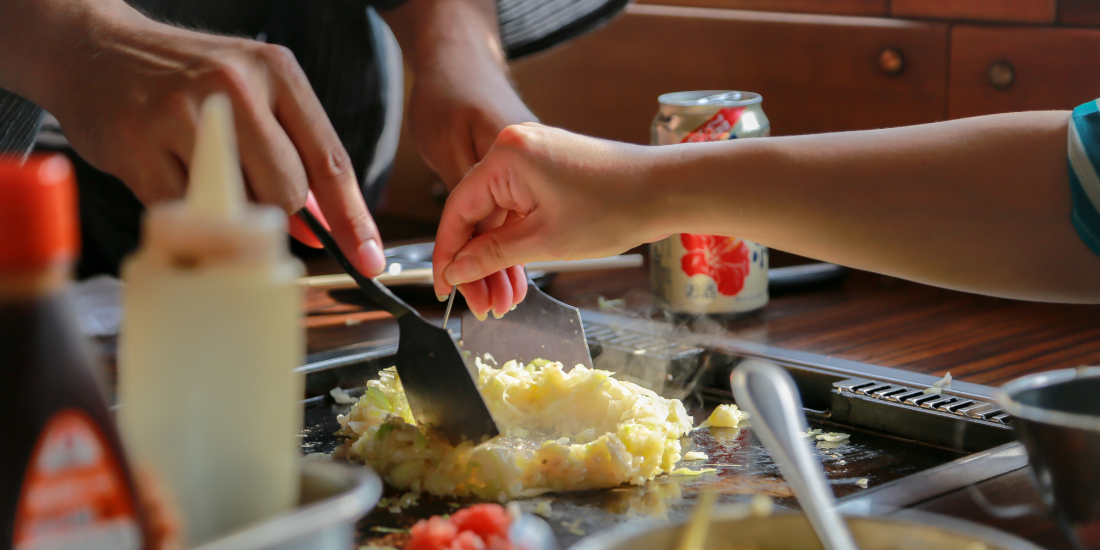東京旅行で<br />月島にもんじゃを食べに行こう