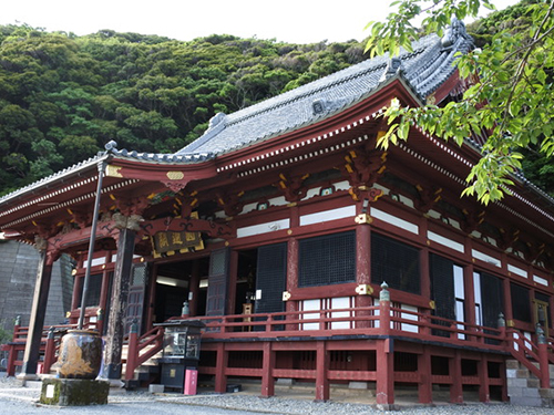 坂東観音霊場第三十三番結願寺 真言宗智山派 補陀洛山那古寺